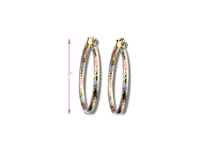 3 Tone Plated | Fashion Earrings